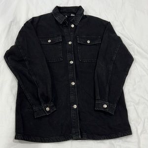 H&M Oversized Demin Jacket